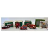 Vintage Schylling Tin Toy Ornaments (Lot of 5)