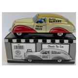 Tin Toy Car Schylling SCH2005 Modern Bakery Fresh Bread
