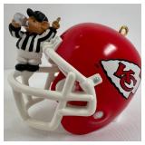 Vintage Hallmark NFL Kansas City Chiefs Keepsake Ornament 1998