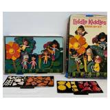 Vintage Liddle Kiddles Colorforms Dress-Up Kit Mattel