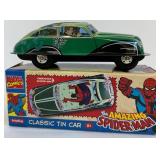 Spider-Man Tin Car Schylling Classic Friction Action