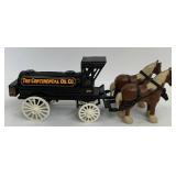 Coin Bank - Ertl Continental Oil Company Tanker Wagon 1:25 - 1990s