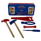 Toy Tool Box Schylling Little Helper Tin Set - New
