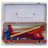Toy Tool Box Schylling Little Helper Tin Set - New