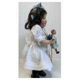 Vintage Porcelain Doll Lawton Collectors Guild Dreaming of Dolly 1999