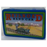 Tin Toy Railroad Hand Car Schylling Collector Series