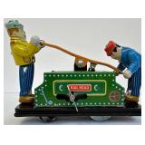 Tin Toy Railroad Hand Car Schylling Collector Series