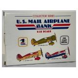 Vintage Airplane Bank Revell U.S. Mail No. 102 1:32 Scale