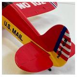 Vintage Airplane Bank Revell U.S. Mail No. 102 1:32 Scale