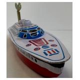Tin Toy Boats Schylling Victoria, Metalmania & Boat Mixed Lot