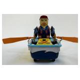 Tin Toy Boats Schylling Victoria, Metalmania & Boat Mixed Lot