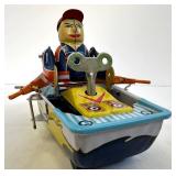 Tin Toy Boats Schylling Victoria, Metalmania & Boat Mixed Lot