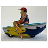 Tin Toy Boats Schylling Victoria, Metalmania & Boat Mixed Lot