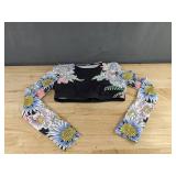 Black Floral Women