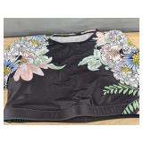 Black Floral Women