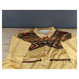 Cowboy Theme Yellow Satin Men