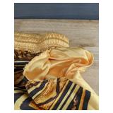 Cowboy Theme Yellow Satin Men