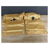 Cowboy Theme Yellow Satin Men