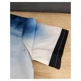 Blue and White Men
