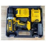 Lithium Electric Drill Driver Tool Kit with Bits & Sockets, 2 Batteries & Charger - Brand New