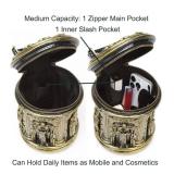 Ancient Mythical Sculpture Lantern Purse Handbag - Brand New