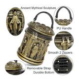 Ancient Mythical Sculpture Lantern Purse Handbag - Brand New