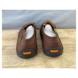 Slip-On Brown Moccasin Shoes, Men