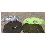 2 Cat Print Automatic Umbrellas *S
