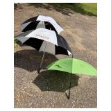 Phoenix Wealth Management Umbrellas and Lime Green Umbrella *S
