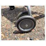 Cosco Stroller - collapsable with pink and white dots *S