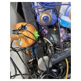 Vtech V.FLASH Controller & Misc Electronics in Storage Bin *S