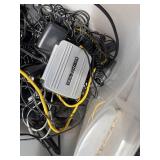 Vtech V.FLASH Controller & Misc Electronics in Storage Bin *S