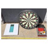Taylor Digital Scale, Dartboard & Ping Pong Paddle Set *S