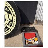 Taylor Digital Scale, Dartboard & Ping Pong Paddle Set *S