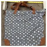 Looney Tunes Bag, Grey Floral Tote & Polka Dot Tote *S