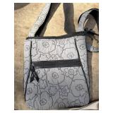 Looney Tunes Bag, Grey Floral Tote & Polka Dot Tote *S