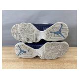 Nike Air Jordan 9 Retro White & University Blue Basketball Shoes - Youth Size 7 *S