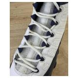 Nike Air Jordan 9 Retro White & University Blue Basketball Shoes - Youth Size 7 *S