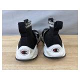 Champion Slip-On Black & White Shoes, Youth Size 5 *S
