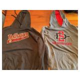 Trollhaugen Unisex Hooded Sweatshirt and Unisex San Diego State Hooded Sweatshirt - Size Large *S
