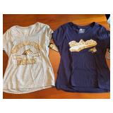 Russell Montana State Bobcats Girls T-Shirts, Size Small & Medium - Brand New *S