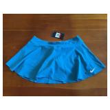 Nike Girls Size Large Blue Tennis Skirt $40.00 Retail - Brand New *S
