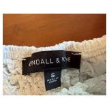 SHEIN Purple Size Girls Medium Skirt and Kendall & Kylie Size Girls Small White Top *S