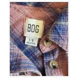 BDG Plaid Button Up Size Women