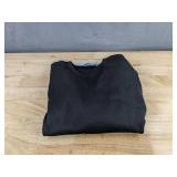 Black Sweatshirt with Denim Bottom Size Unisex Large - Brand New