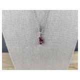 Spider-Man Charm Silver Color Necklace 18.5" - Brand New