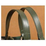 Green and Brown Camouflage Tote Purse 12.8" x 10.4" x 5.7" - Brand New