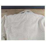 Womens Off White Corduroy Blazer Size Large - Brand New