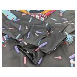 Ice Cream Baseball Sprinkles Themed Hooded Pant Suit Youth Size 13 - Brand New