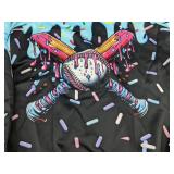 Ice Cream Baseball Sprinkles Themed Hooded Pant Suit Youth Size 13 - Brand New